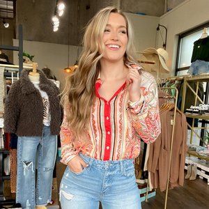 'The St. Barths' Crinkled Button Down